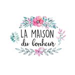 Autocollant mural maison du bonheur