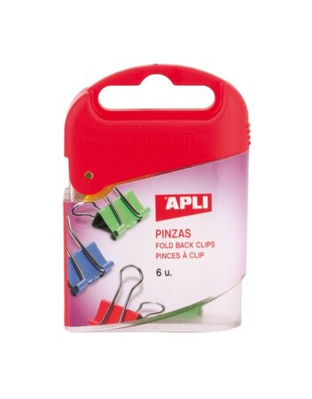 Pince clip Couleurs assorties 19 mm