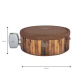 Spa gonflable helsinki airjet 5/7 places ø 180 x h 66 cm bestway new 2021 avec protection hiver