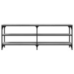 vidaXL Meuble TV sonoma gris 140x30x50 cm bois d'ingénierie