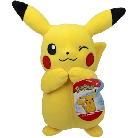 BANDAI Pokémon - Peluche 20 cm Pikachu 3