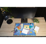 Sous-main Rigide Pvc Monde - 37 5x57 5 Cm - X 10 - Exacompta
