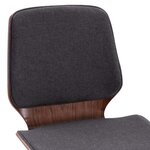 vidaXL Chaises à manger lot de 6 gris tissu
