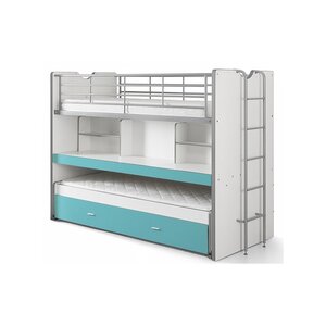 BONNY Compact80 Lits superposés 2 couchages Turquoise