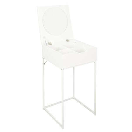 Coiffeuse compacte en bois abott