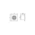 Kit aerateur ultra silencieux silent 100 hygrostat
