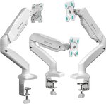 Onkron g80 wht support de bureau pour écran pc de 13 à 32 pouces blanc