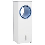 vidaXL Refroidisseur d’air portable 3 en 1 Blanc 264x255x680 mm 80 W