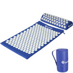 Tectake Tapis d'acupression - bleu