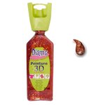 Peinture Diam's 3D 37 ml Pailleté Cuivre