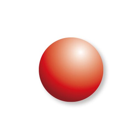 Peinture à l'eau effet vitrail 25 ml rouge