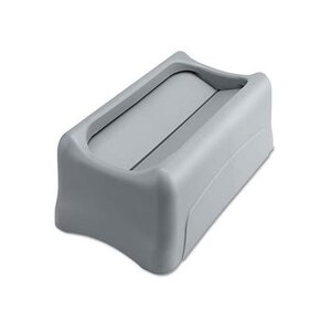 Couvercle basculant pour Slim Jim 60 ou 87 L Gris RUBBERMAID