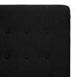 vidaXL Fauteuil électrique de massage Noir Tissu