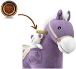 Cheval à Bascule Poney Violet