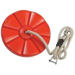 Siège disque pour tyrolienne