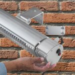 Eurom chauffage pour patio "golden 2000 amber smart" 2000 w argenté