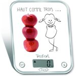 Balance de cuisine 'Haut comme 3 pommes' blanche TEFAL