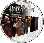 Pièce de monnaie en Argent 5 Dollars g 31.1 (1 oz) Millésime 2021 Harry Potter Samoa 2021 DIAGON ALLEY