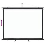 vidaXL Écran de projection avec trépied 90" 4:3