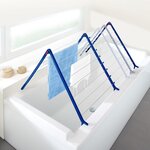 Leifheit Support de séchage pour baignoire Pegasus Bath 190 81702