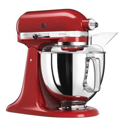 KITCHENAID Robot pâtissier multifonction a tete inclinable de 4,8 L ARTISAN KitchenAid et Tranchoir/râpe a cylindres