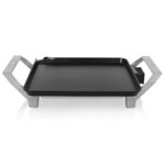 Princess Gril de table Chef Premium 1500 W Noir et argenté