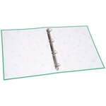 Classeur rigide 4 anneaux A4 dos 4 cm vert