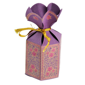 PAPERTREE SAKE Tulip box - Prune