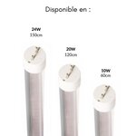 Tube néon led 120cm t8 20w - blanc neutre 4000k - 5500k - silamp
