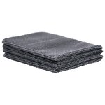 vidaXL Tapis de tente 250x500 cm Anthracite