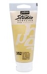 Peinture studio acrylique tube or iridescent 100 ml pébéo