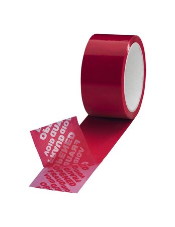 (blister de 6 rouleaux) ruban adhésif de sécurité