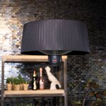 Sunred Chauffage suspendu Artix compact 1500W Halogène Noir ARTIX C-HB