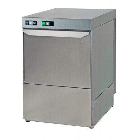 Lave-vaisselle 500-400 dp triphasé avec pompe d'écoulement et doseur détergent - combisteel -  - acier inoxydable 572x630x814mm
