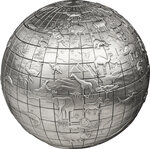 Pièce de monnaie en Argent 25 Dollars g 1000 (1 Kg) Millésime 2023 ANIMALS OF THE WORLD 3D