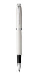 PARKER IM stylo plume, laque blanche, Plume moyenne, attributs chromés, en écrin