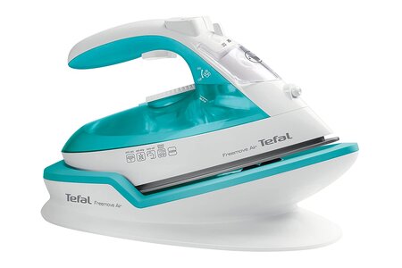 Fer À Repasser Vapeur Sans Fil De 0,25L 2400W Bleu Blanc