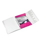 Trieur wow polypro a4 12 compartiments rose métallisé leitz