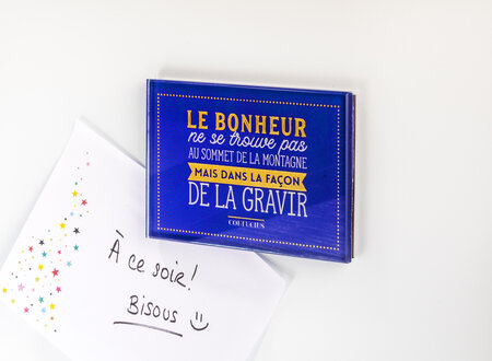 Leitmotiv - Magnet en verre - Le bonheur