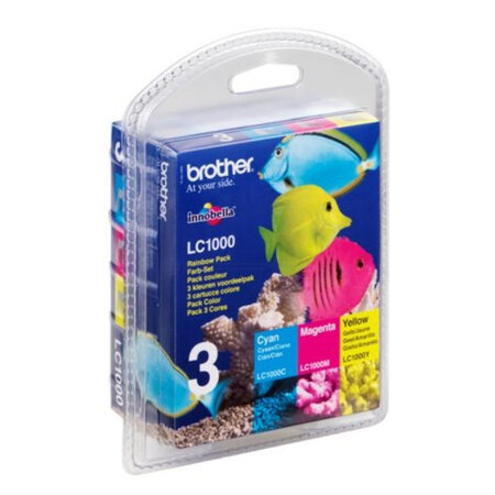 Brother ink cart/rainbow blister dcp-130c -330