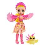 Enchantimals poupée falon phénix 15 cm et sunrise