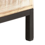 vidaXL Table de chevet 40 x 30 x 50 cm Bois d'acacia massif