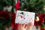 Lot de 36 étiquettes cadeaux – authentique