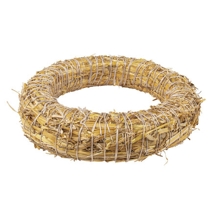 Couronne en paille non soudée 25 cm