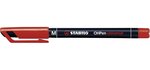 Feutre pour films ohpen universal  permanent  rouge stabilo