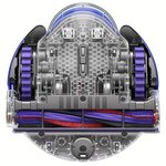 Dyson 360 heurist aspirateur robot connecté - aspiration puissante navigation intelligente - brosse motorisée sur toute la largeur