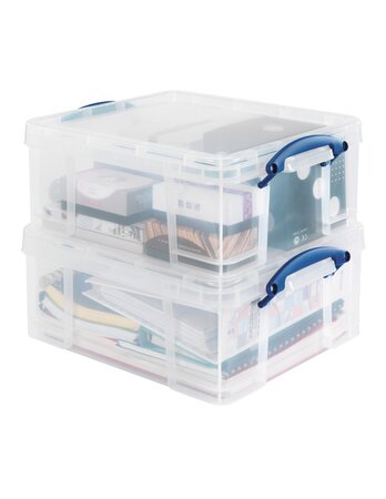 (Caisse PLAST. POLYVALENTE 9L) Caisse de rangement polyvalente en plastique L