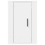 vidaXL Meuble TV mural Blanc 40x34 5x60 cm