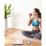 Eufy t9146h21 - balance connectée digitale - bluetooth - 12 mesures - jusque 16 utilisateurs - blanc