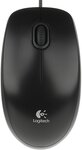 Souris filaire logitech b100 optical usb (noir)